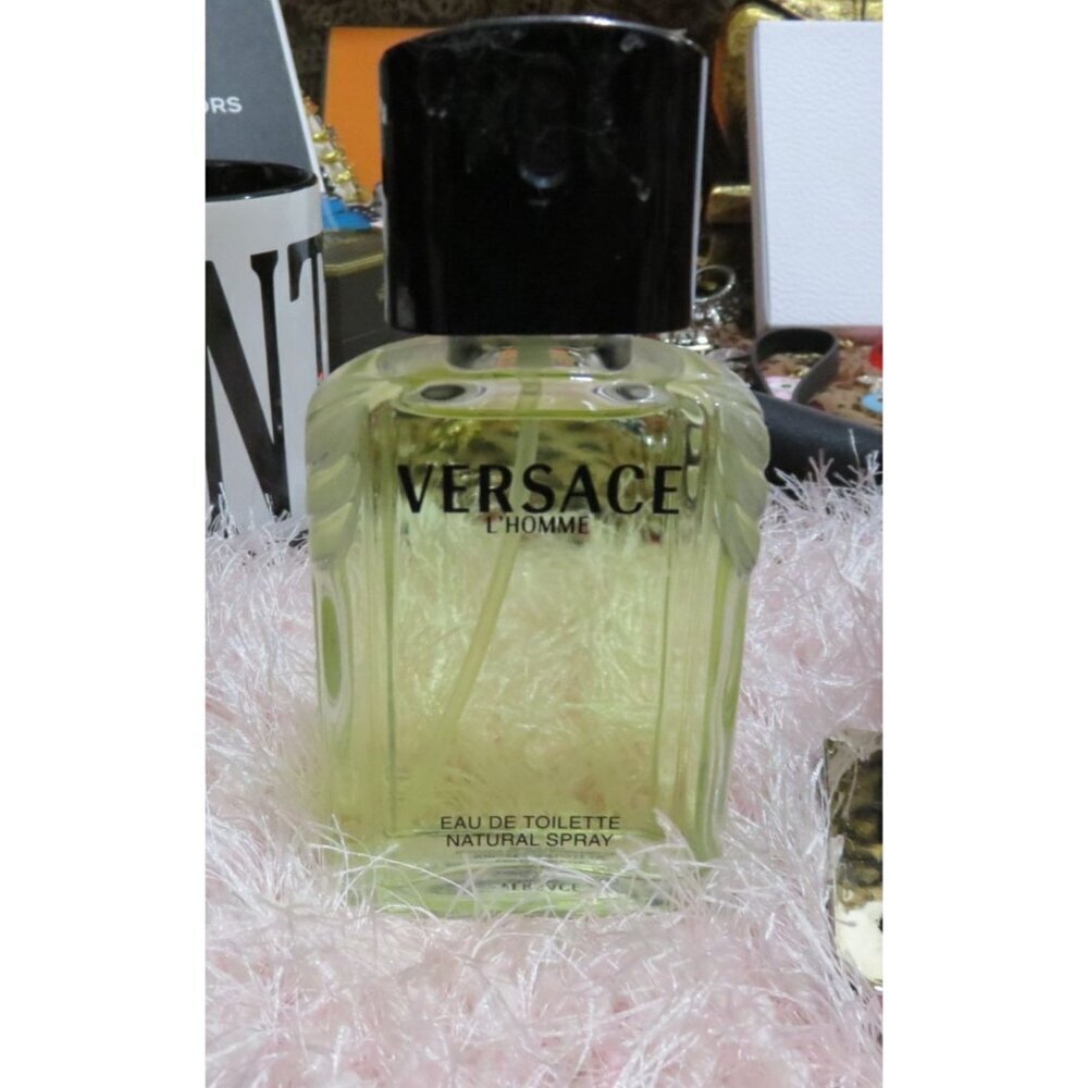 Versace L'Homme Chypre for men JASMINE CARNATION LEATHER ROSE CEDAR AMBER